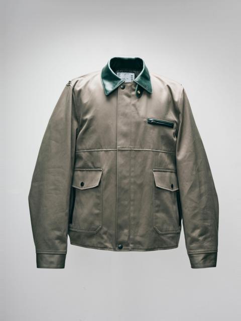 Cotton Chino Blouson