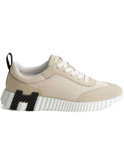 Hermes Bouncing Sneaker Light Beige Black White (Women's)