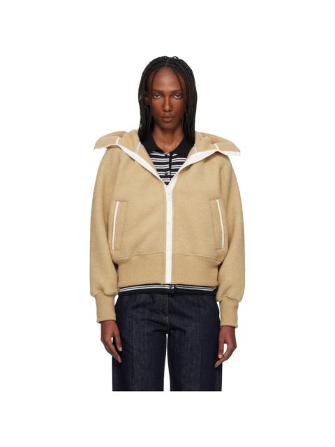 Beige 'White Label' Chilliwack Bomber Jacket