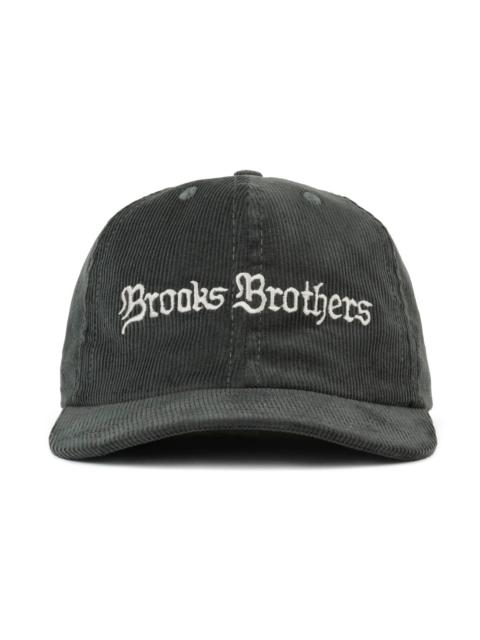 Brooks Brothers California 6 Panel Corduroy Hat - Forest Green