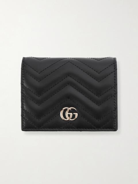Gg Marmont Matelassé Leather Wallet