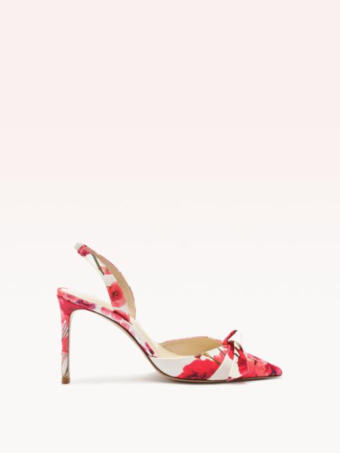 CLARITA SLINGBACK 85 FLORAL PINK