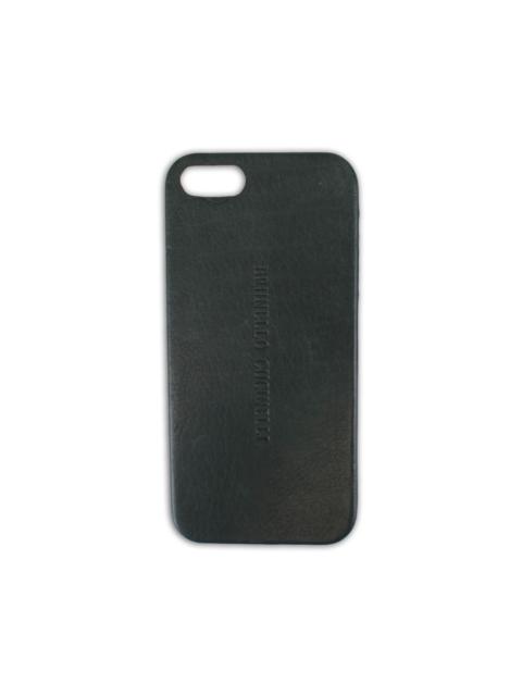 pebbled leather iPhone case
