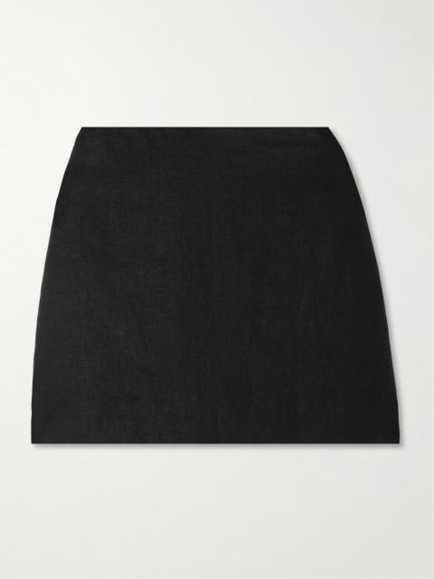Alice Linen Mini Skirt