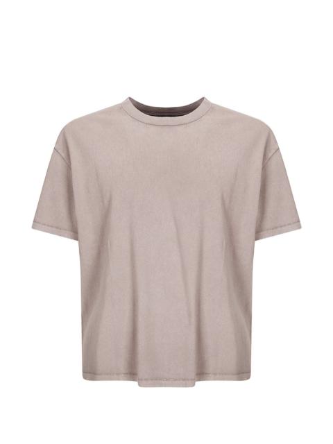 back-logo box T-shirt