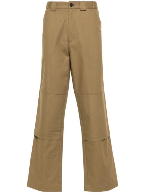 Replicated twill trousers