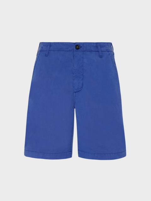 MEN TENCEL GABARDINE BERMUDA SHORTS