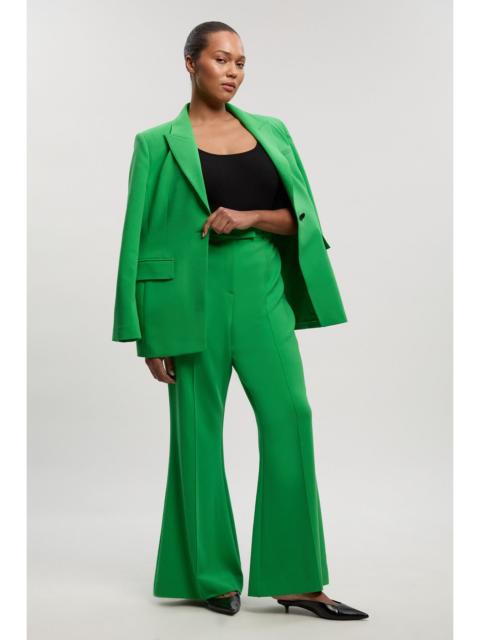 Plus Size Compact Stretch Bootcut Tailored Trouser