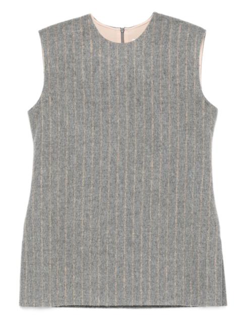 pinstripe vest