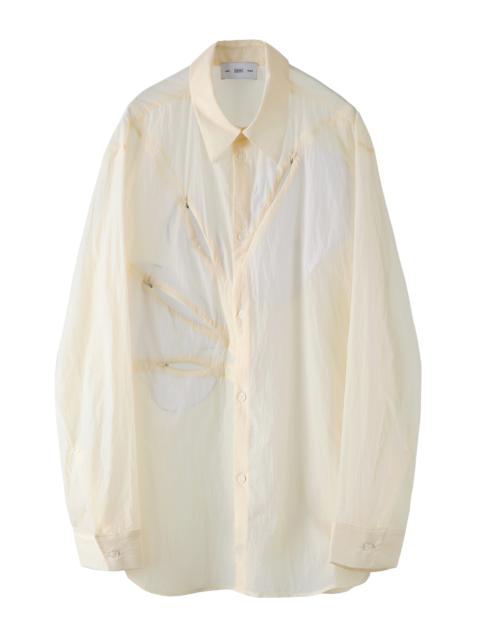 5.0+ SHIRT CENTER (IVORY)