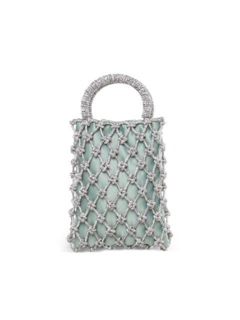 beaded tote bag