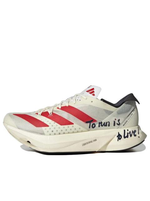 adidas Adizero PRO 3.0 'To Run Is To Live' GW7261
