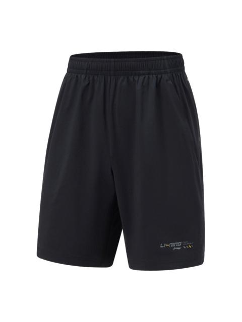 Li-Ning Training Series Waterproof Shorts 'Black' AKSU031-1