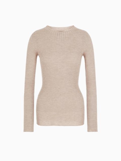 Cashmere crew-neck jumper