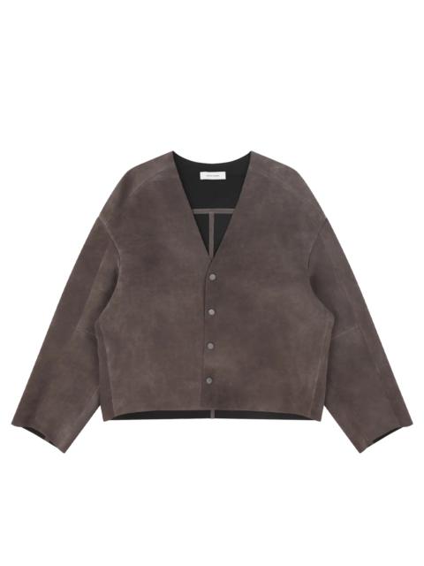 MINIMAL LEATHER JACKET LODEN