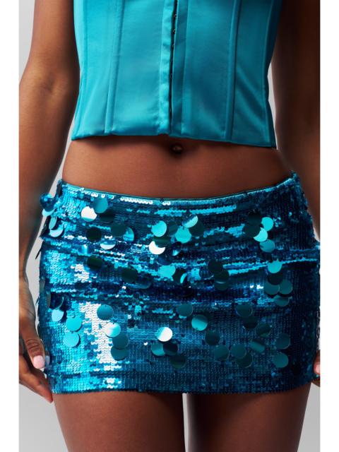 LOW RISE PAILLETTE SKIRT