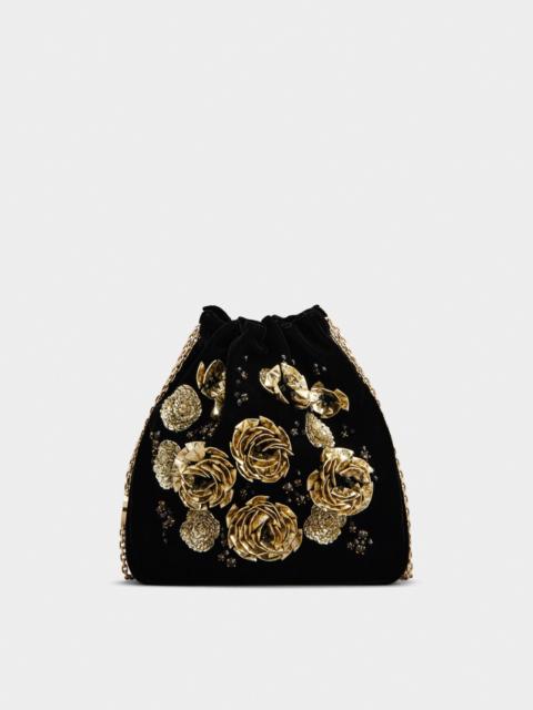 Rose Pilgrim Mini Bag in velvet