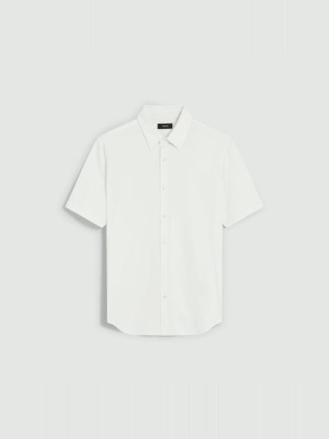 Irving Short-Sleeve Shirt in Structure Knit