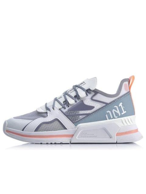 (WMNS) Li-Ning 001 T1000 Low 'White Grey' AGLP022-2