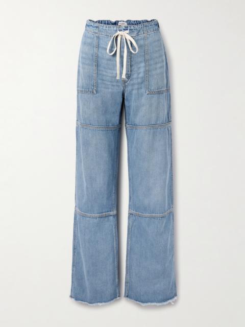 Beach Mid-rise Straight-leg Jeans