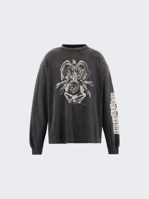 Heavy Weight Long Sleeve Tee Black