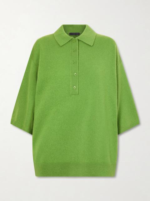 Wool And Cashmere-blend Polo Shirt