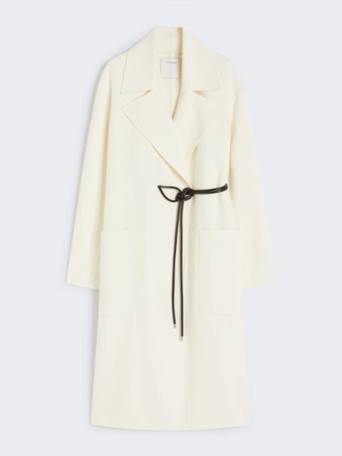 Double-faced robe coat