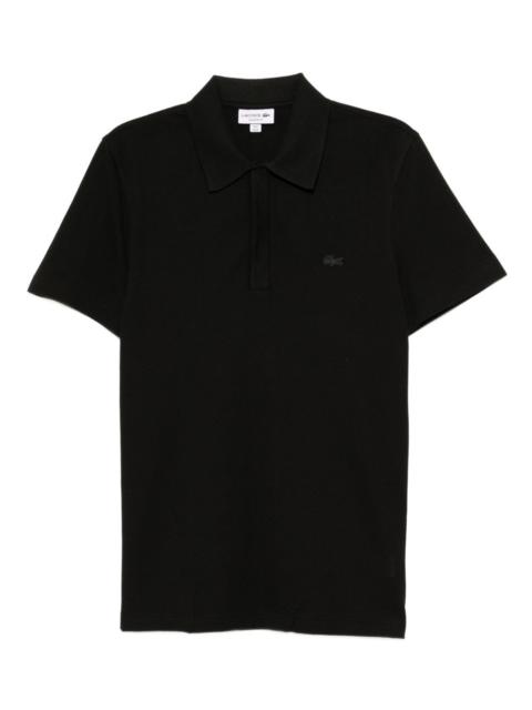 logo-appliqué cotton polo shirt