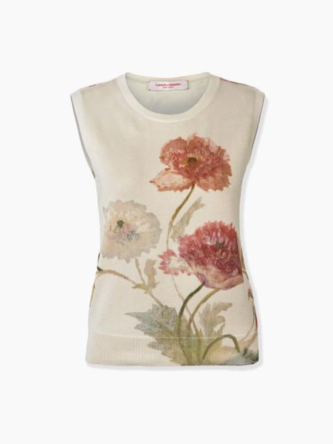 Poppy-Print Tank
