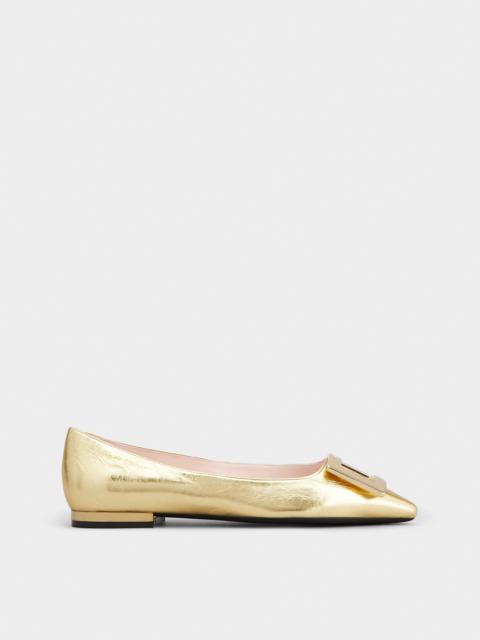 Gommettine Ballerinas in leather