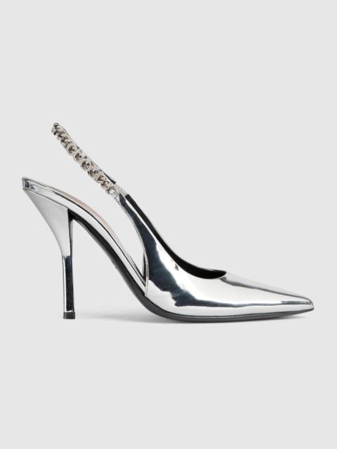 Gucci Signoria slingback pump