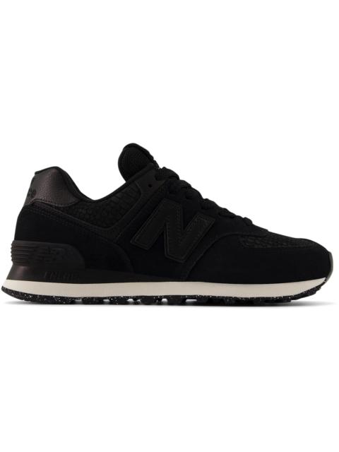 New Balance 574 Black Croc (Women's)
