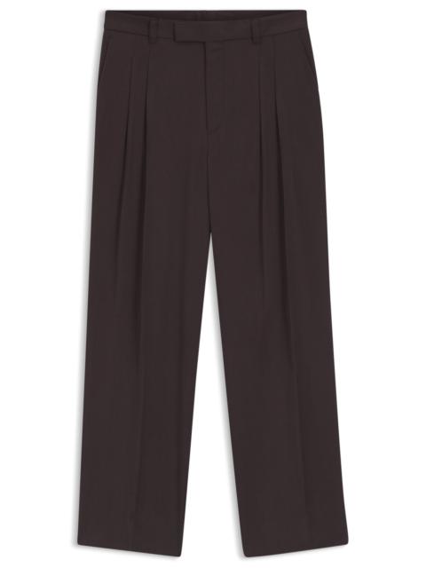 OVERSIZED-FIT TROUSERS IN TWILL