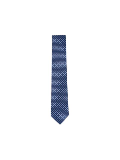 elephant-print tie
