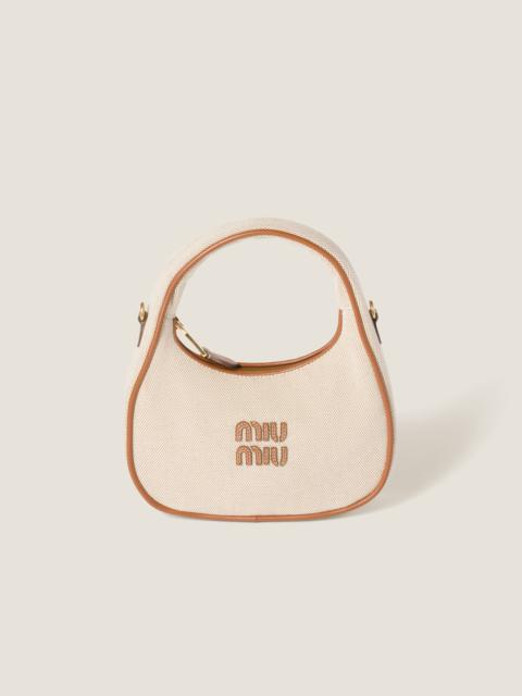 Wander canvas and leather bag