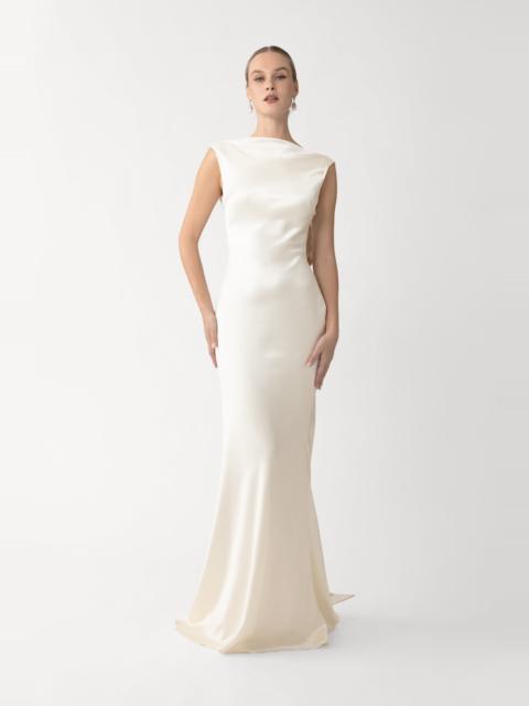 CASSANDRA SATIN GOWN