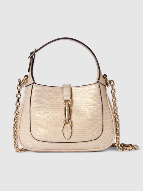 Gucci Jackie 1961 mini lizard bag