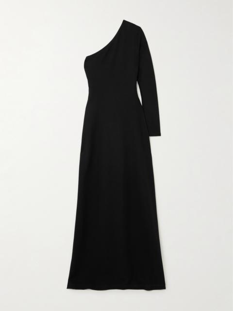 Rio One-shoulder Stretch-jersey Maxi Dress