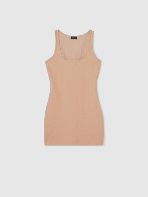 GG jersey jacquard dress