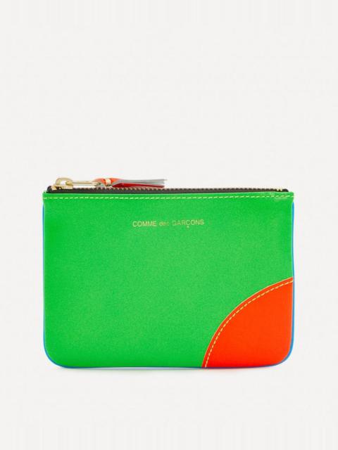 Leather Super Fluo Wallet