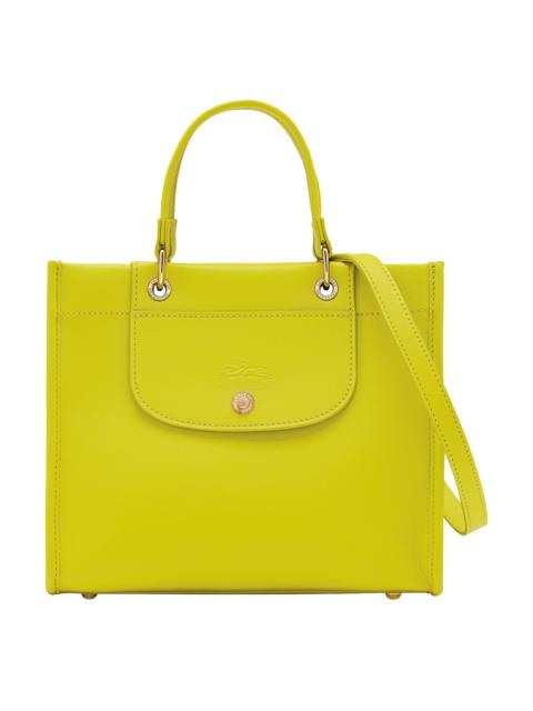 Cabas Longchamp S Handbag Kiwi Green - Leather