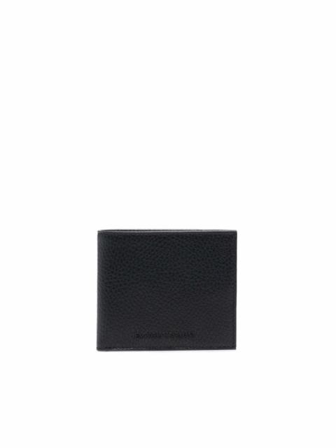 bi-fold leather wallet