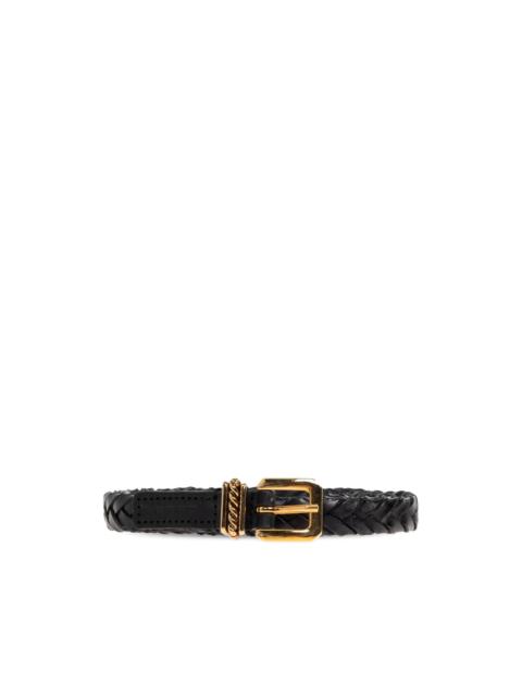 braided buckle belt