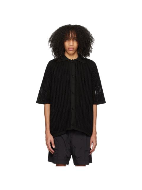 Black Buttoned Shirt