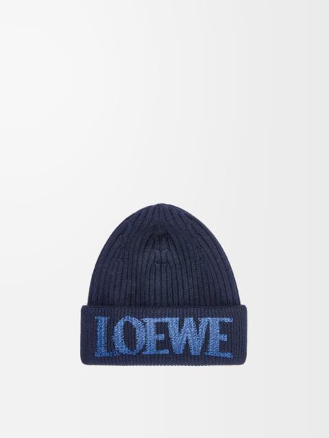 LOEWE beanie in wool