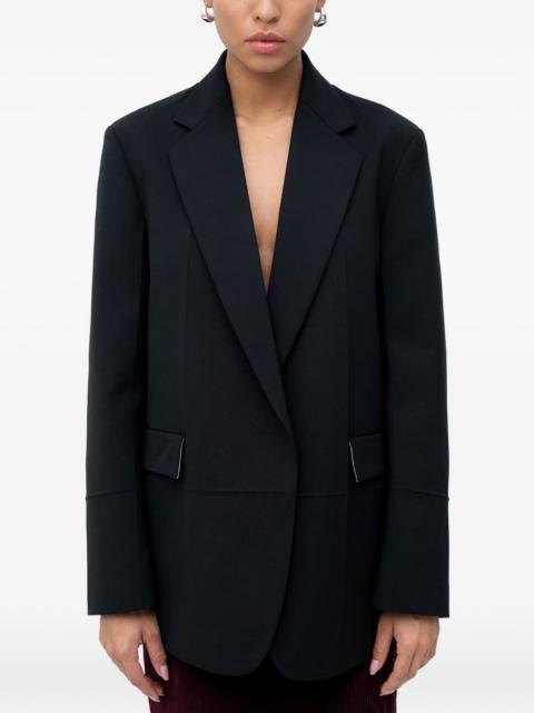 notched-lapel blazer