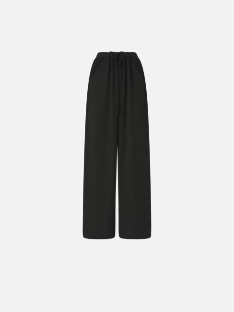WIDE-LEG TROUSERS WITH ELASTIC WAIST