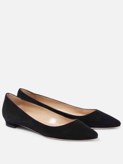 BB suede ballet flats