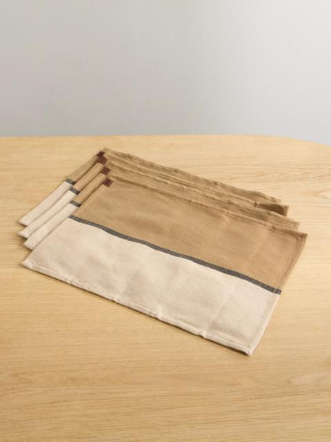 Set Of Four Cotton Placemats