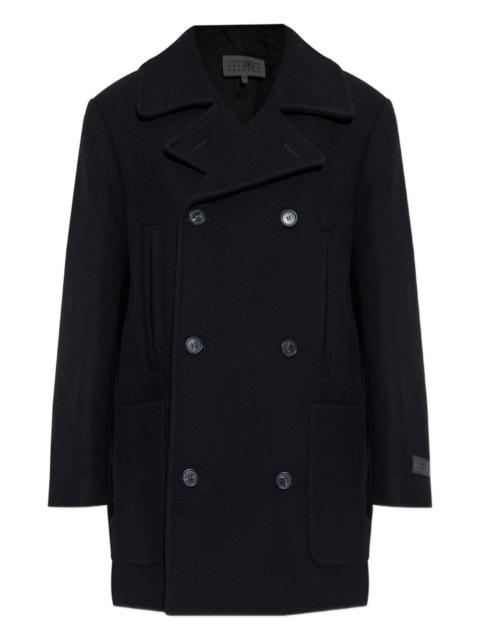 double-breasted coat